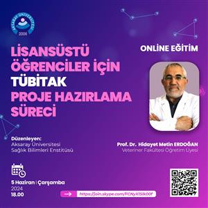 ONLINE EĞİTİM: TÜBİTAK Projesi Hazırlama İpuçları